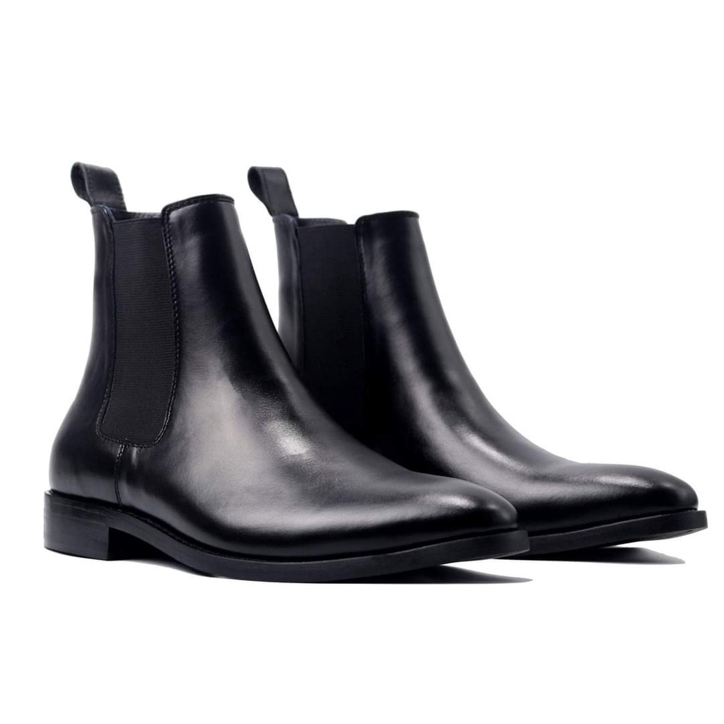 Giày boots nam Chelsea Boots Classic da bò cao cấp