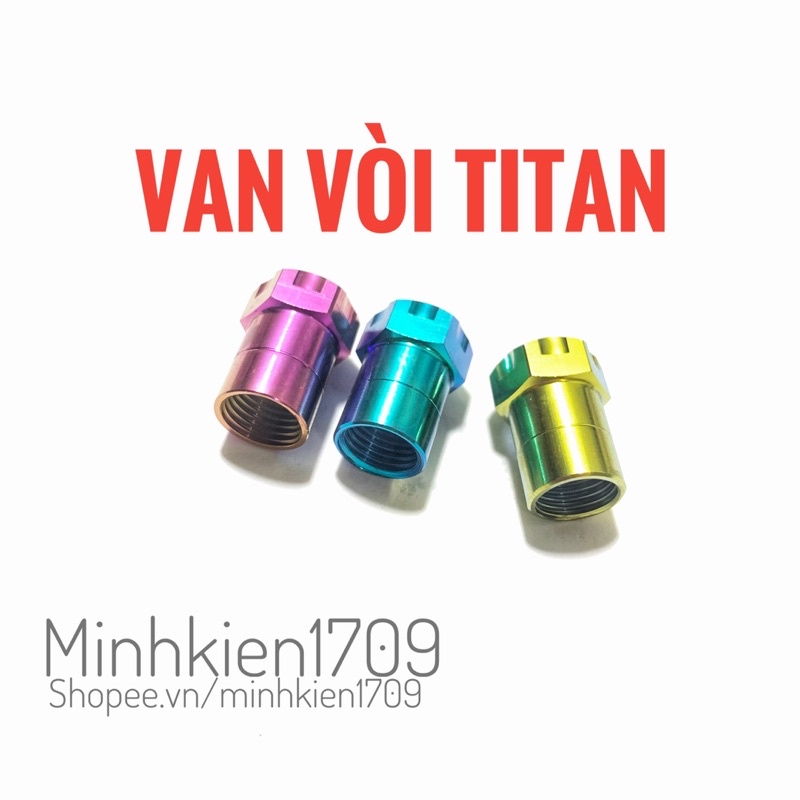 (GR5 XỊN) Ốc van vòi titan đủ màu cho các loại xe