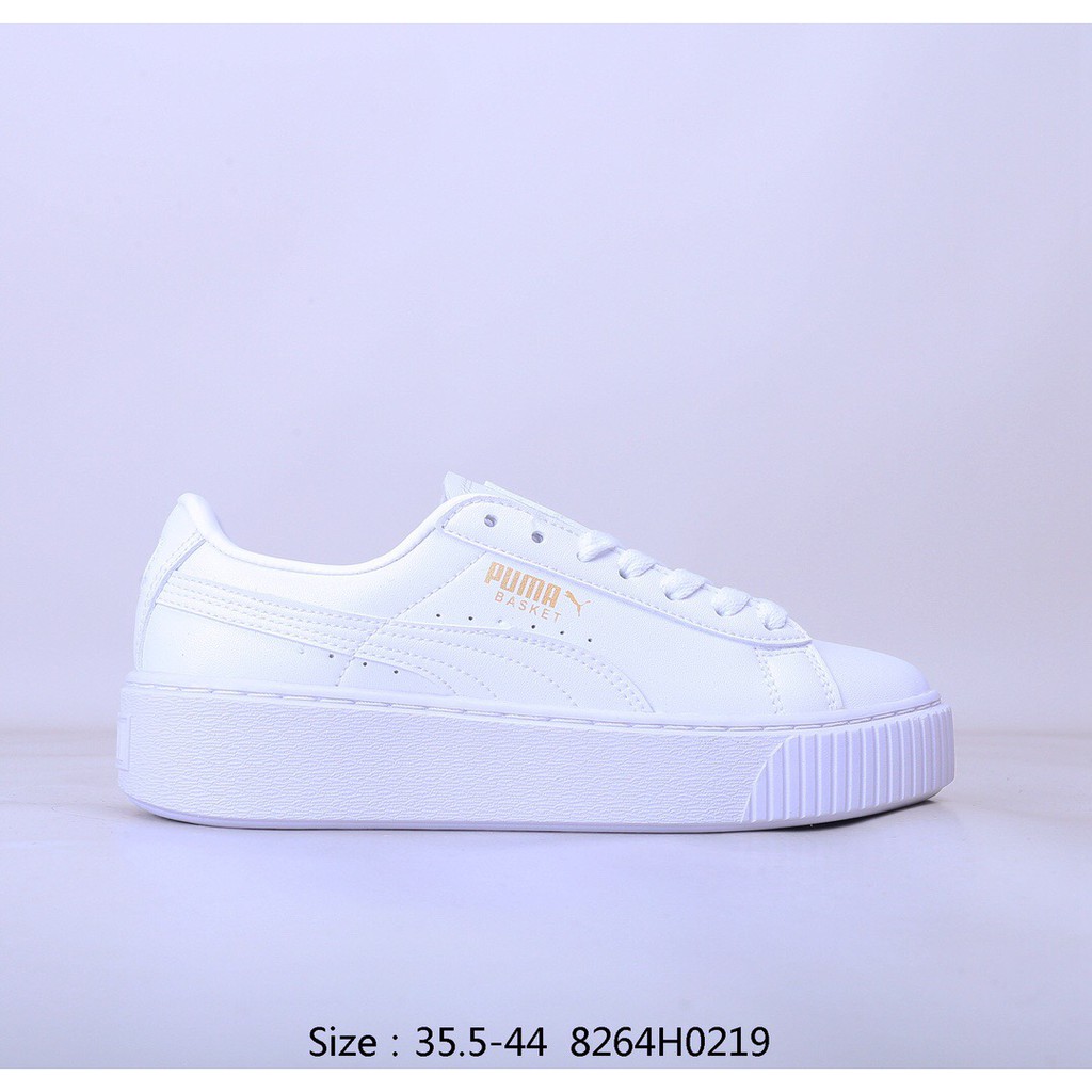 Order 1-2 Tuần + Freeship Giày Outlet Store Sneaker _PUMA Basket Platform MSP:  gaubeaostore.shop