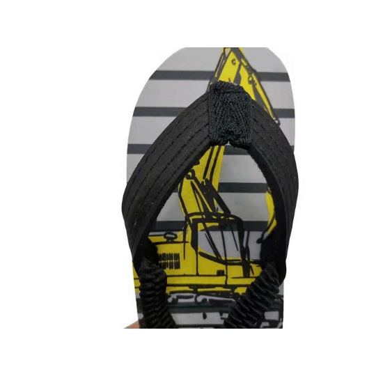 Giày sandal SANITKUN xỏ ngón nhựa EVA nhẹ in họa tiết hoạt hình thời trang đi biển mùa hè xinh xắn dành cho bé trai