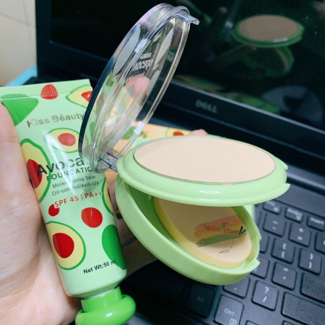 Kem nền 🥑 MỊN MÀNG - CĂNG BÓNG 🥑 Kem nền được chiết xuất từ tinh chất Bơ- KissBeauty Thái Lan