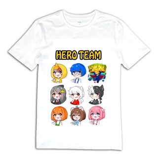 áo thun hero team in hình ảnh trực tiếp vào vải