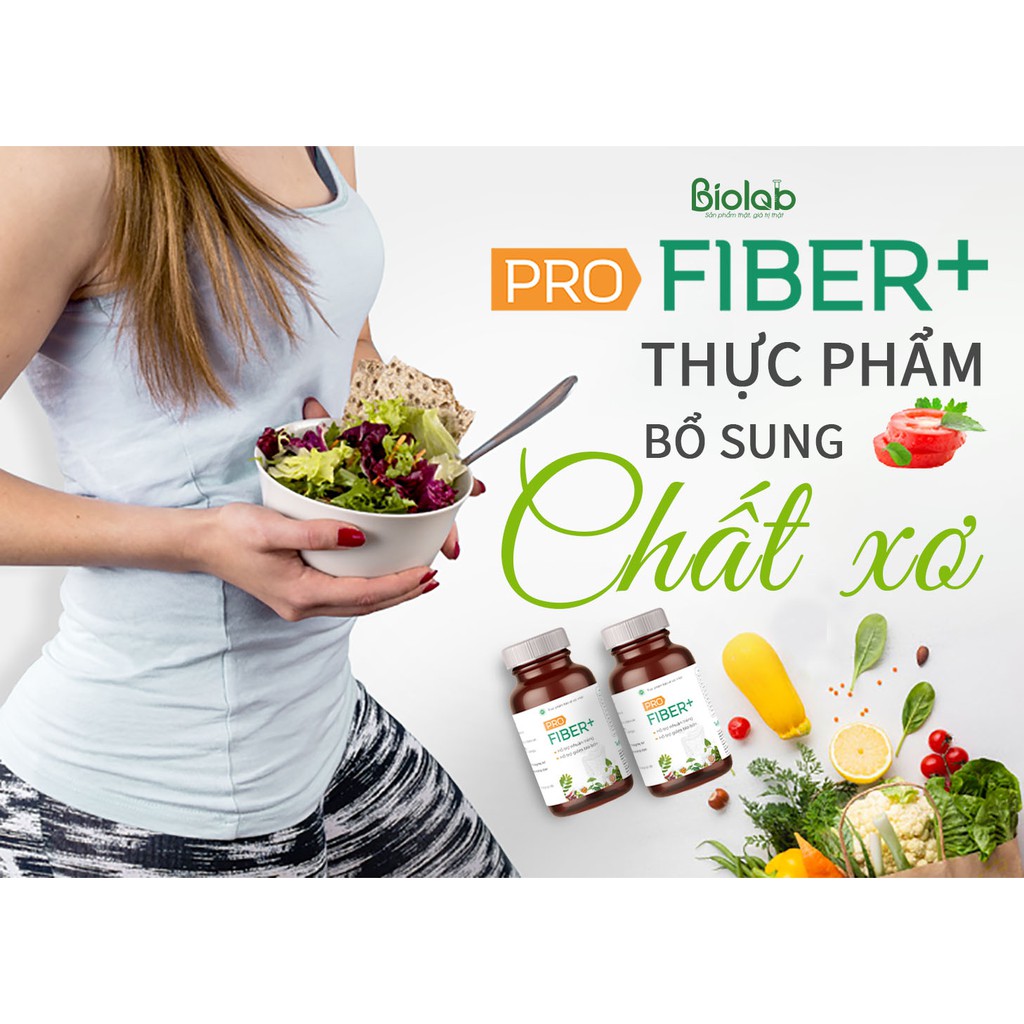 Viên Uống PRO FIBER  bổ xung chất xơ , hỗ trợ đường tiêu hóa