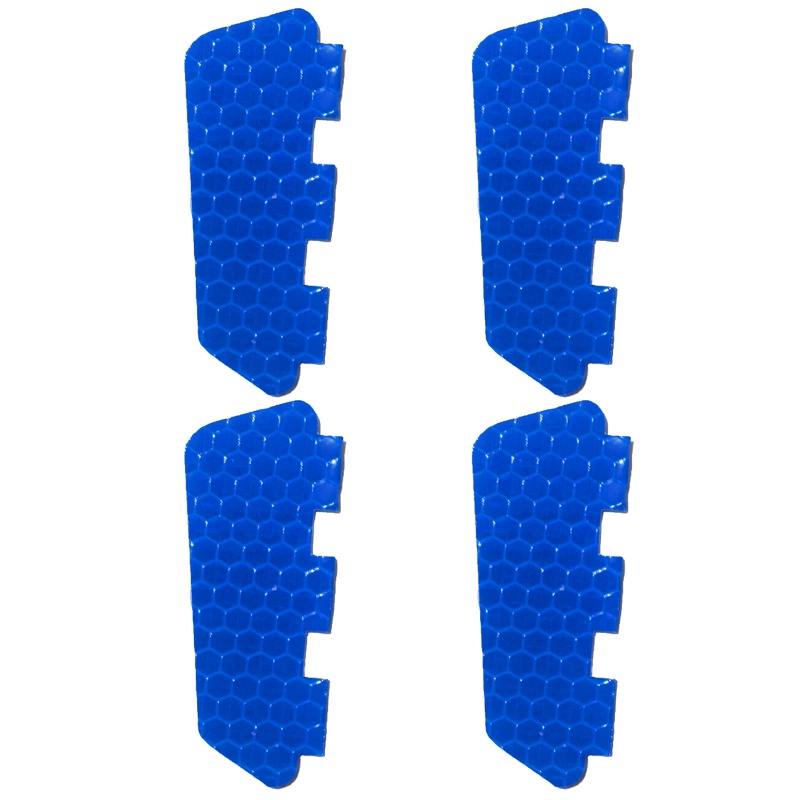 Set 4 Miếng Dán Phản Quang Cảnh Báo Cho Căm Xe Đạp