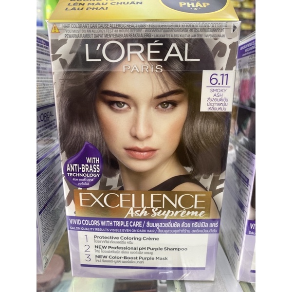 Nhuộm thời trang lên tóc chuẩn màu mềm mượt .