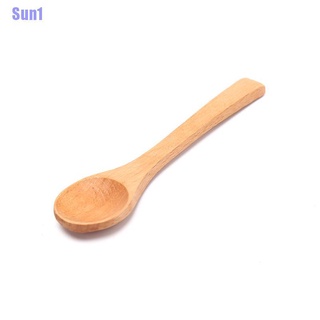 1 Muỗng Gỗ Tre Tròn Uống Trà Cà Phê