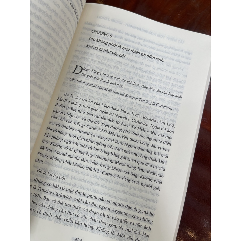 Sách - [Tặng kèm sổ tay] LIONEL MESSI – HÀNH TRÌNH CỦA MỘT THIÊN TÀI- Guillem Balague- Thbooks – bìa mềm