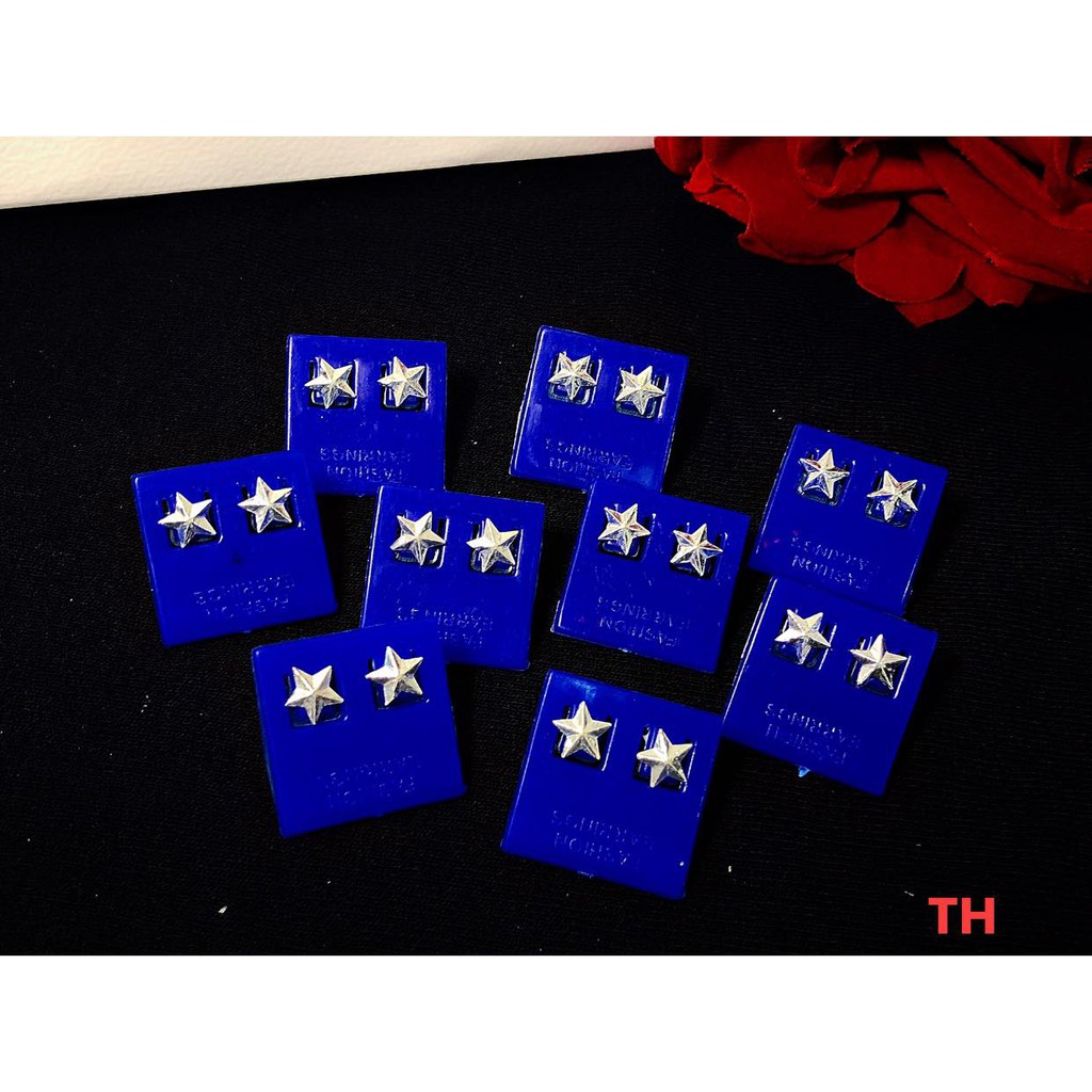 FREE SHIP BÔNG TAI SAO BẠC TA CHO NỮ