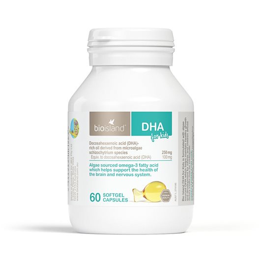 Dha Bioisland cho bé từ 7 tháng Úc 60 viên