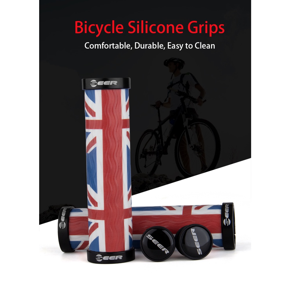 Bọc Tay Lái Xe Đạp MTB Bằng Silicone Chống Trượt ​Phụ Kiện Hấp Thụ Sốc Chuyên Dụng Cho Xe Đạp