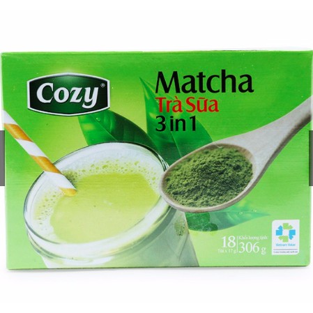 Trà Matcha Cozy 3.1 hộp 18 gói 306gr