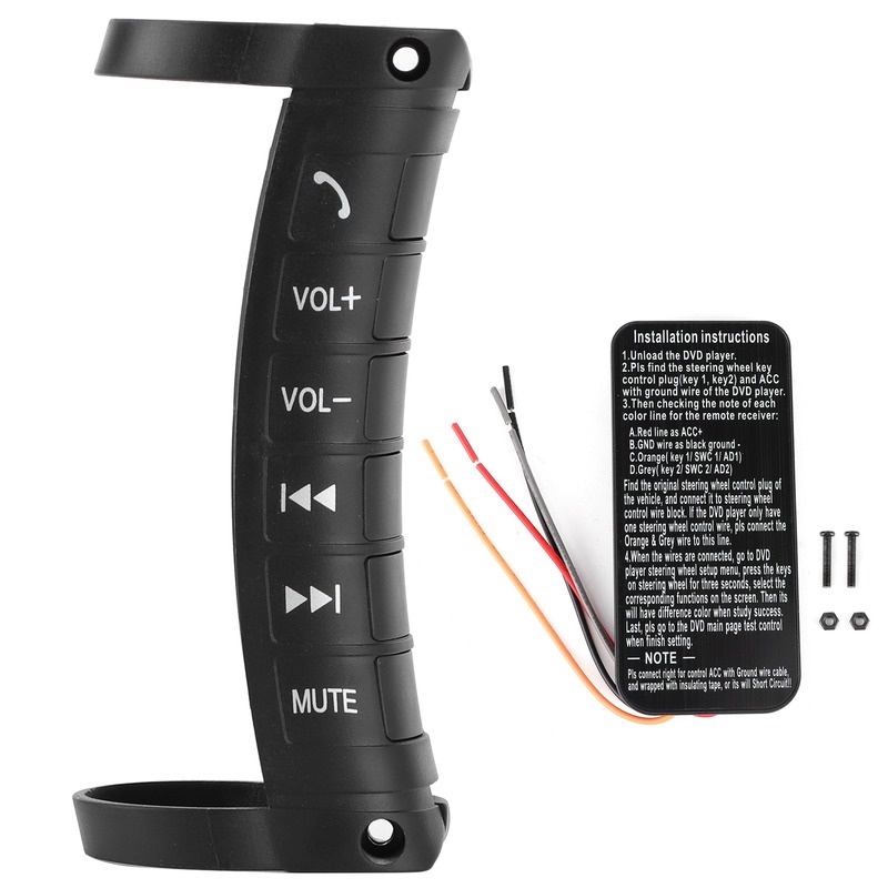 Thiết Bị Điều Khiển Từ Xa Gắn Vô Lăng Xe Hơi 2 DIN MP5 DVD