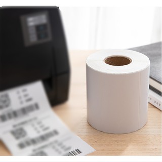 Giấy in nhiệt Decal A7 (75x100 mm) cho máy in tem mã vạch, đơn vận chuyển, đơn TMĐT - Decal nhiệt A7 có lớp dán