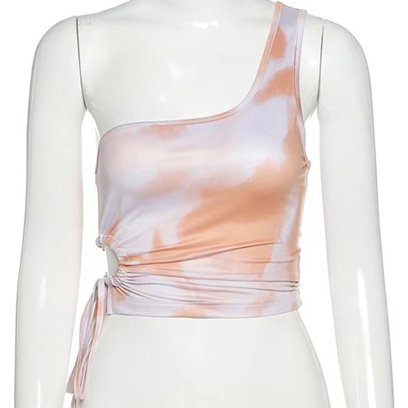 Áo Lửng Hai Dây Rút Dây Quyến Rũ Dành Cho Nữ