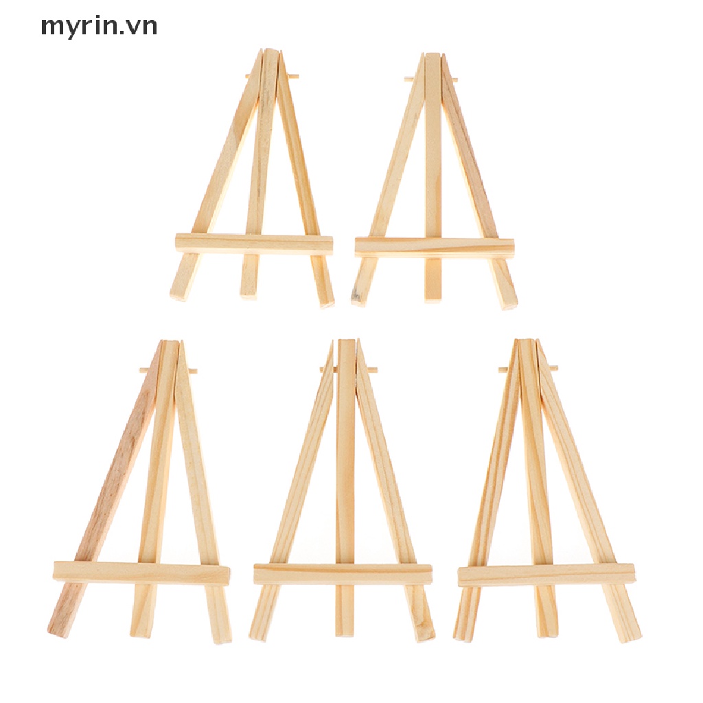 Set 5 Giá Đỡ Trưng Bày Thẻ Bằng Gỗ Dùng Cho Họa Sĩ / Bàn Tiệc Cưới