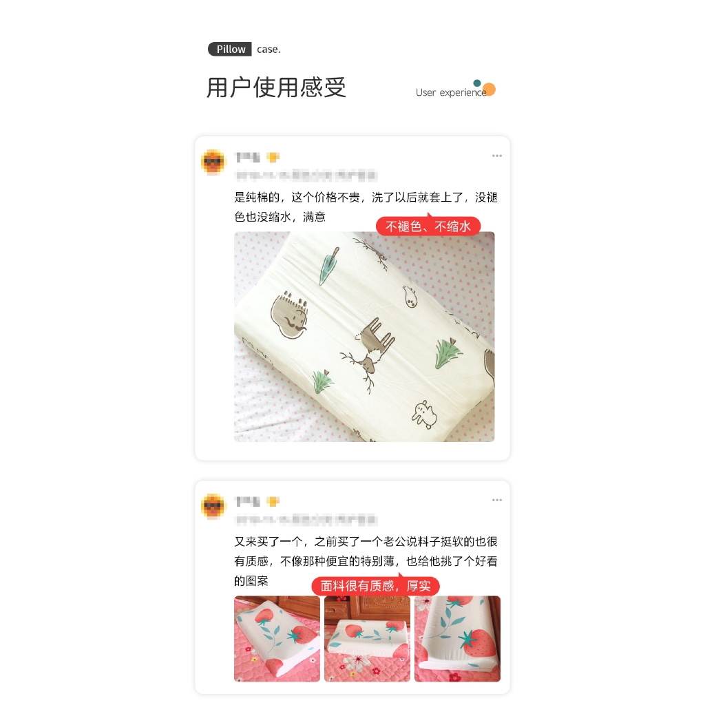 Vỏ Gối Cao Su Cotton Thái Lan 50x30 Cho Người Lớn Và Trẻ Em