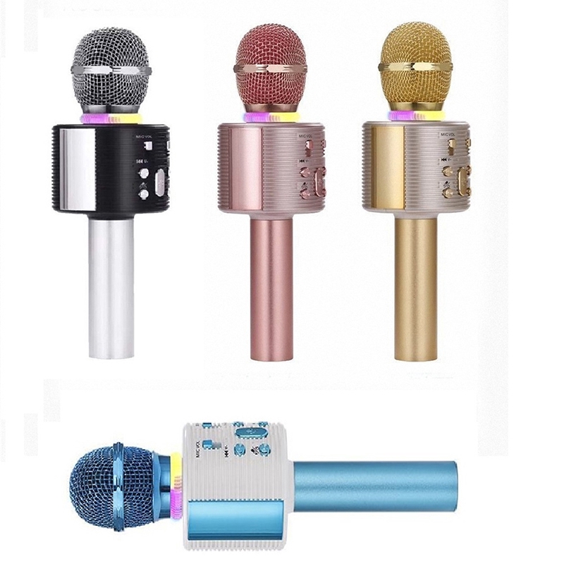 mic hát karaoke cầm tay mini - Micro karaoke bluetooth không dâymicro karaoke gia đình Âm thanh nổi 3D [NBHTV6]