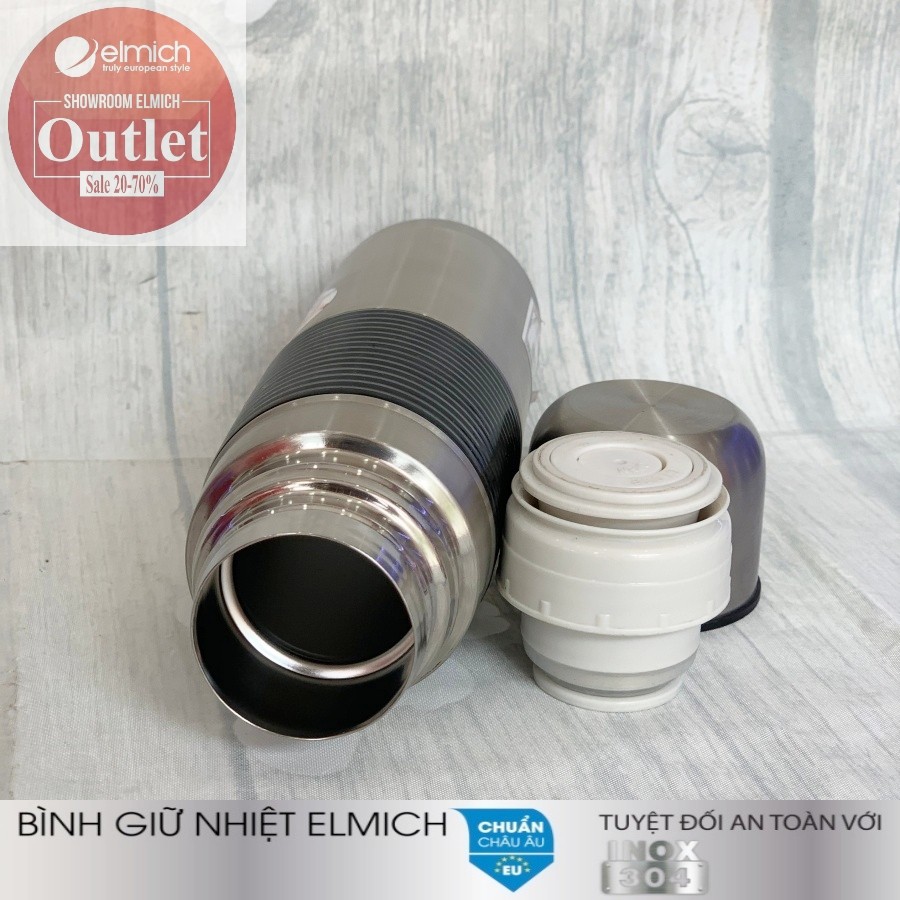 Bình Giữ Nhiệt Inox 304 Nóng 8h Lạnh 12h ELMICH El520x 500ml/750ml/1000ml