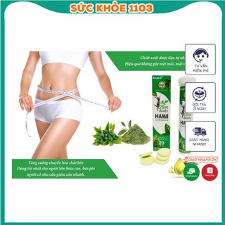 Viên sủi slim body hamii-giảm cân an toàn - cấp tốc - giảm ngay 5-7kg sau 1 liệu trình 4 hộp Hàng Chính Hãng