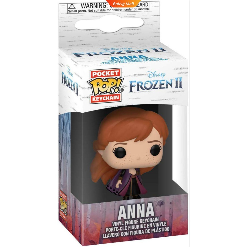 FUNKO POP! DISNEY Móc Khóa Nhân Vật Elsa Và Anna Trong Phim Frozen 2