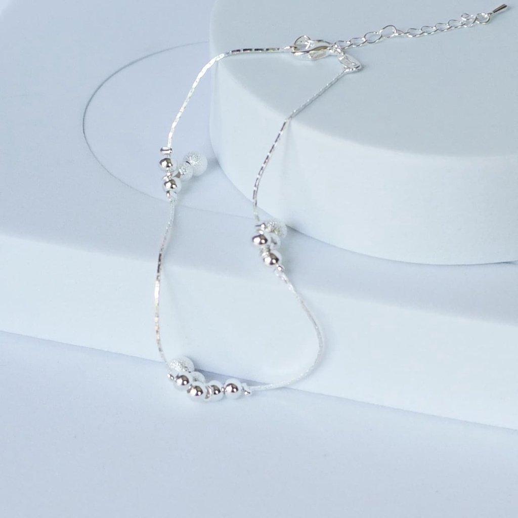 Vòng lắc tay nữ mix hạt tròn 3 điểm cách điệu ANTA Jewelry ATJ9030