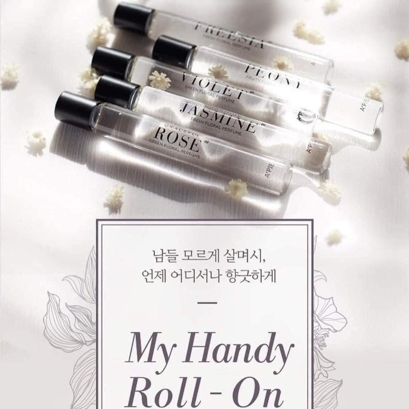 NƯỚC HOA LĂN APIEU MY HANDY ROLL - ON PERFUME 10ml