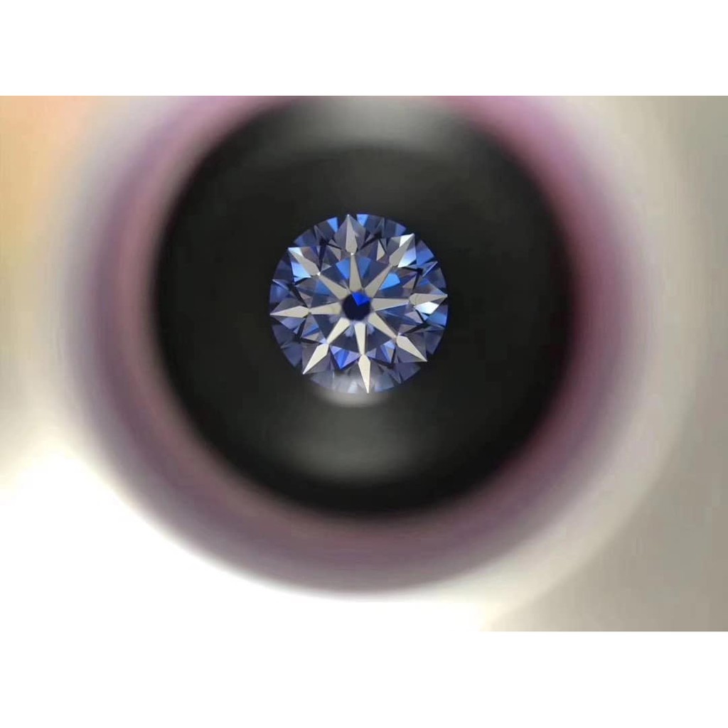 Kim cương nhân tạo Moissanite giác cắt tròn. Trang sức bạc cao cấp, nhẫn, bông tai, khuyên tai