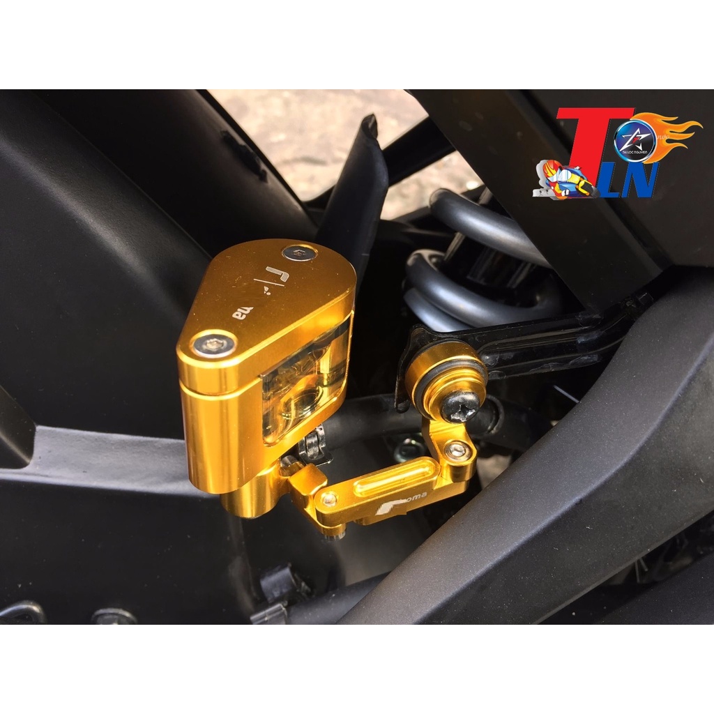 PAT GẮN BÌNH DẦU NHÔM CNC CHO XE MÁY