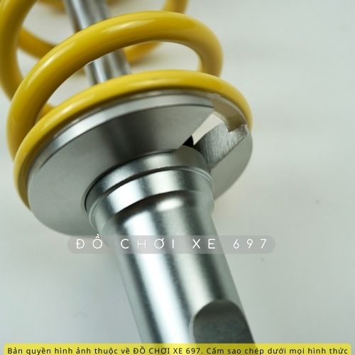 Phuộc sau RCB seri C 38.8cm gắn các dòng xe Wave, Dream, Future... Chính hãng bảo hành 12 tháng