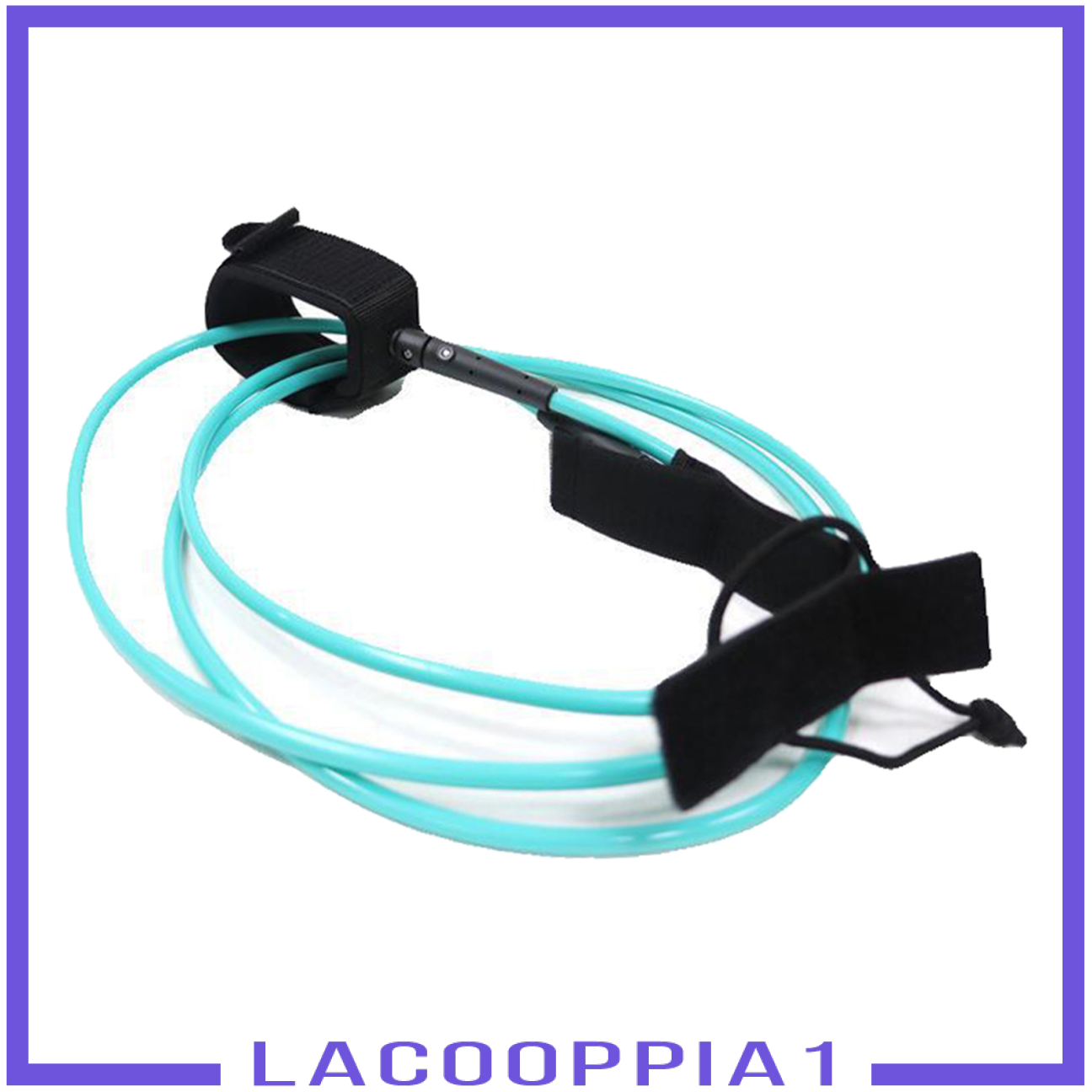 [LACOOPPIA1]10 Feet Surfing Ankle Leash Stand Up Board Leg Rope Leg Wrists Tether Cord