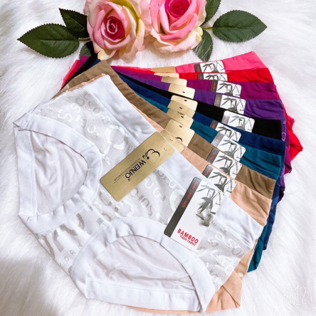 Combo 10 Quần Lót Cotton Pha Ren Siêu Mát 55-70ký MÃ 1738