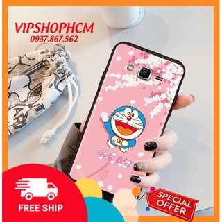 Ốp lưng SamSung J6 2018/ J6 Plus 2018/ J7/ J7 2016/ J7 Pro Hình Doremon Làm Duyên - viền TPU dẻo