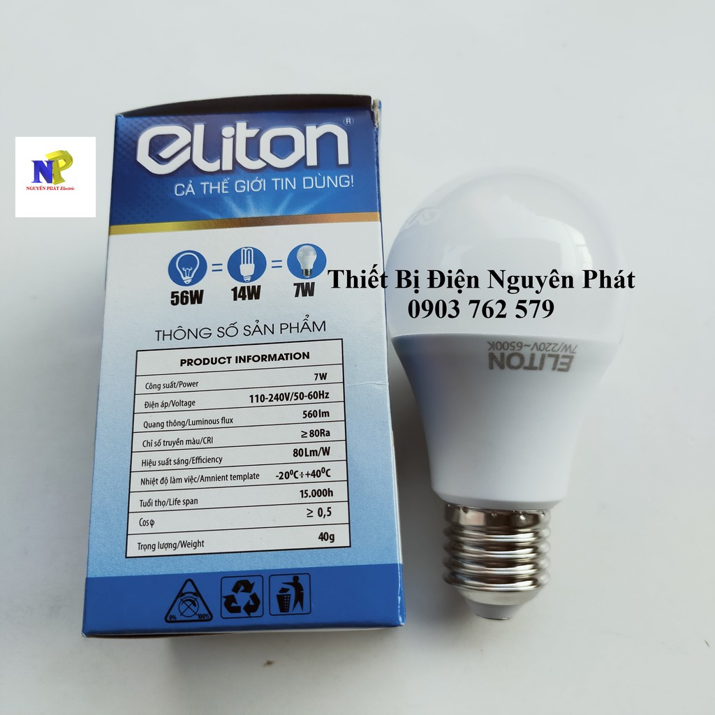 Bóng Đèn Led Bulb 5w,7w,9w,12w Siêu Sáng Kín Nước - Tiết Kiệm Điện Năng