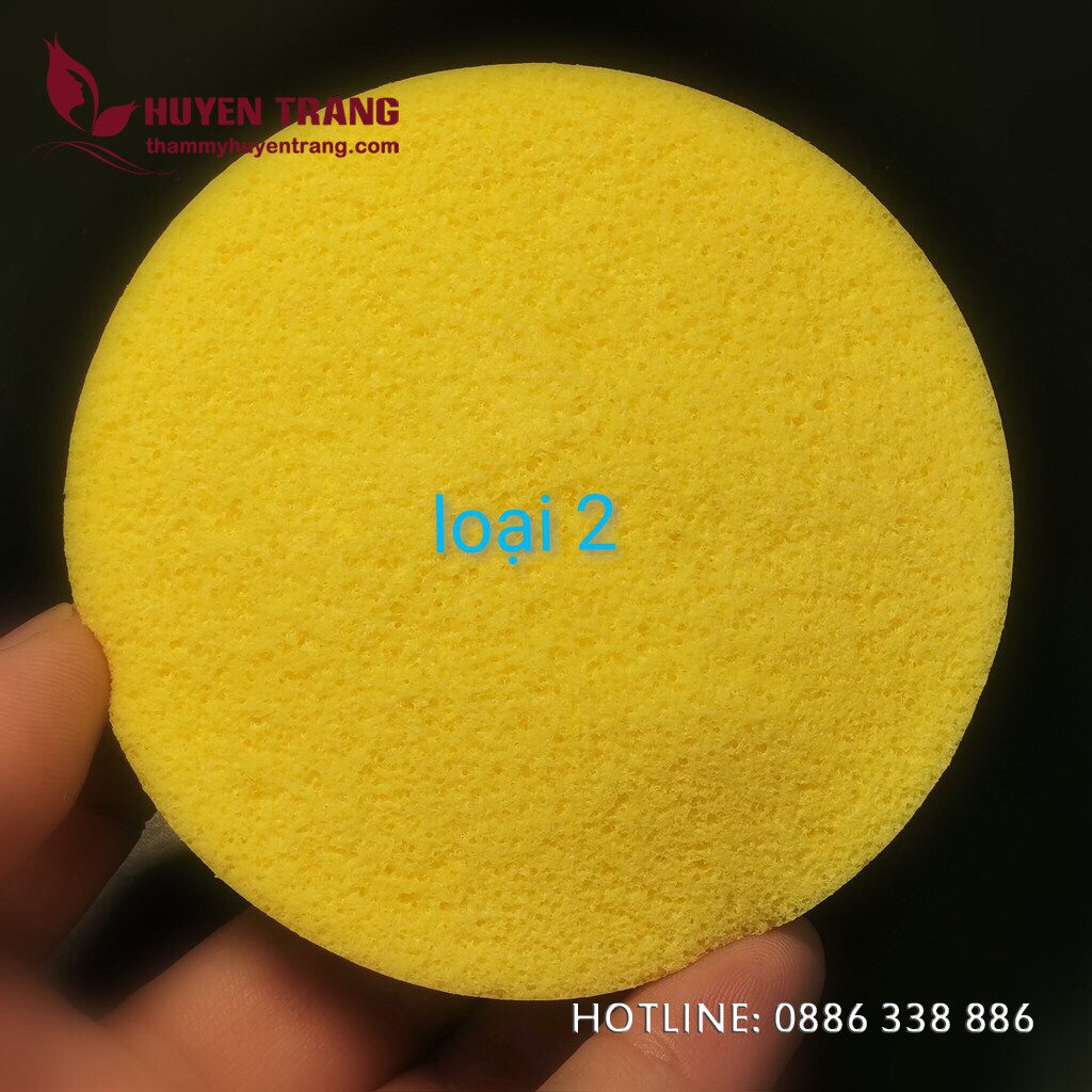 Sỉ 20 Gói Mút Rửa Mặt Bọt Biển Chivey (Mút Ép Giao Màu Ngẫu Nhiên) - Thẩm Mỹ Huyền Trang