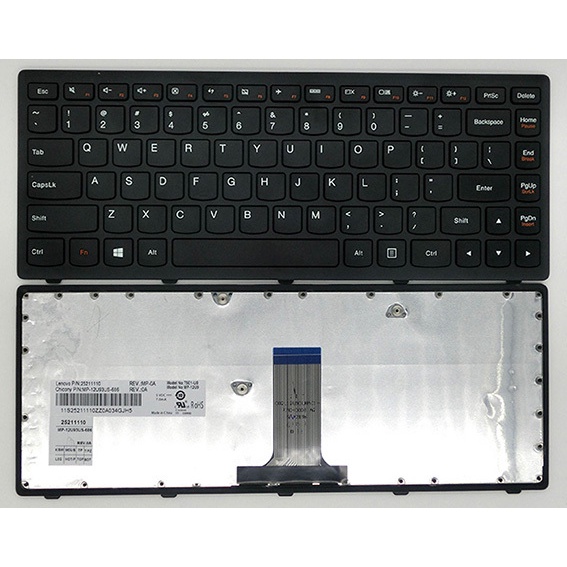 Bàn Phím LENOVO Ideapad Z470 Z475 Z370 Z470A US
