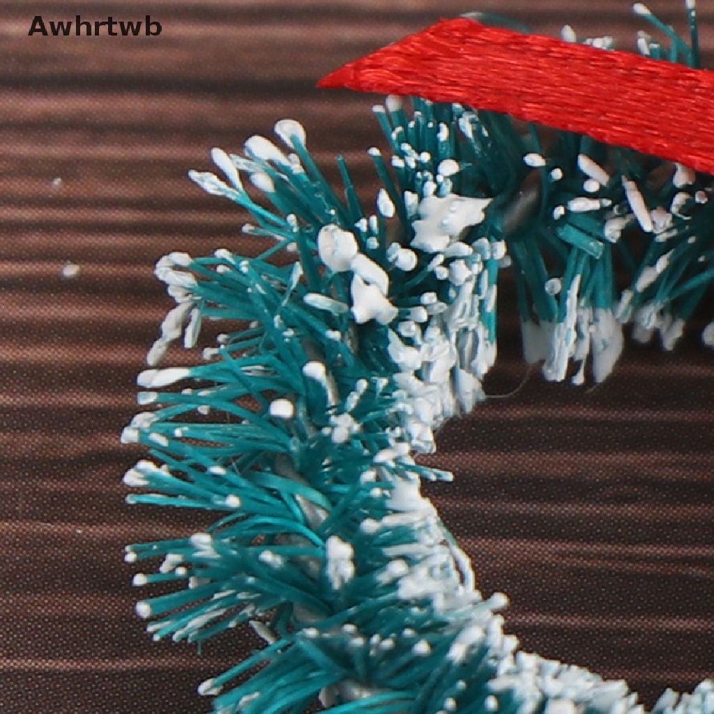 Set 10 Vòng Nguyệt Quế Mini Trang Trí Giáng Sinh