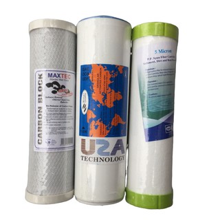 Combo bộ 3 lõi lọc thô lọc nước 1-2-3 cho máy lọc nước RO