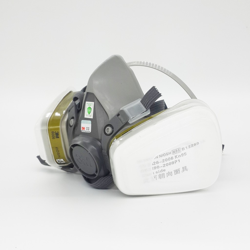 Bộ Mặt nạ phòng độc 3M 6200 kèm phin lọc 3M 6006