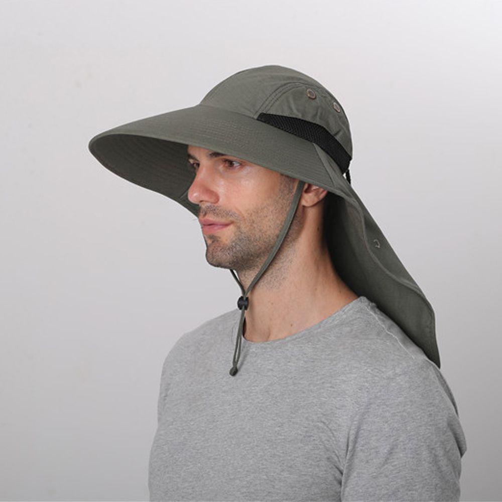 Mũ Bucket Vành Rộng Chống Tia UV Có Thể Điều Chỉnh Dùng Khi Đi Leo Núi / Đạp Xe Ngoài Trời