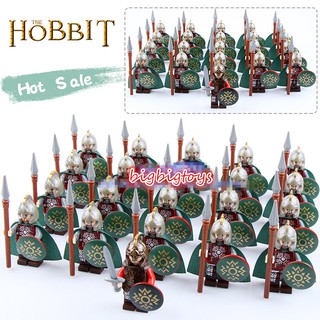 Set 21 mô hình lính mô phỏng phim "The Lord Of The Ring" trang trí đa dụng
