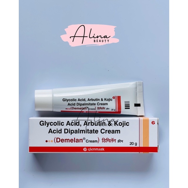 Kem Demelan cream mờ nám, trắng sáng da - Arbutin - Kojic Acid 20g