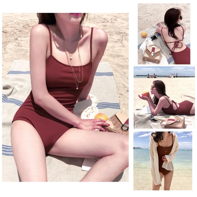 [BKN377] <HÀN> BODYSUIT ĐỎ VẢI GÂN KIỂU HÀN | BigBuy360 - bigbuy360.vn