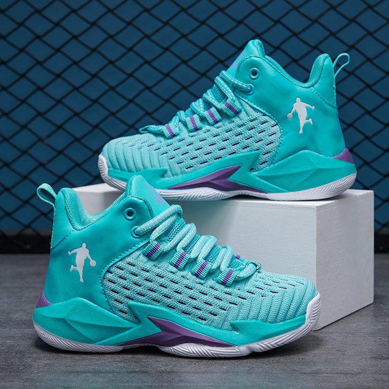 Giày Thể Thao Chơi Bóng Rổ Thoáng Khí Thoải Mái Cho Bé