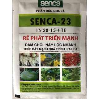 SENCA-23. PHÂN BÓN QUA LÁ