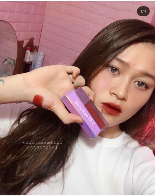 Son Blackrouge A12 Đỏ Nâu Thần Thánh
