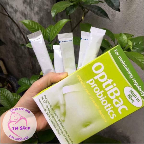 [DATE MỚI] Men Vi Sinh Optibac Xanh Lá Của Anh 30 Gói, Optibac Hỗ Trợ Táo Bón Cho Mẹ Và Bé