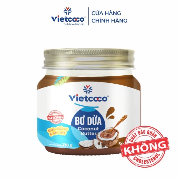 BƠ DỪA SOCOLA - VIETCOCO - 170G