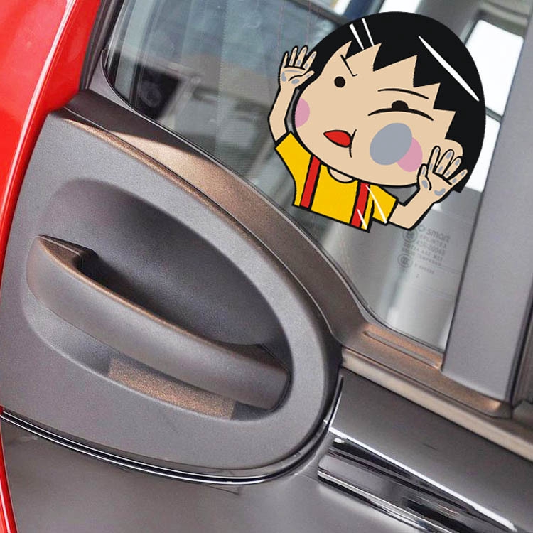 Miếng Dán Trang Trí Xe Hơi Họa Tiết Hoạt Hình Siêu Nhân / Gấu Pooh Vui Nhộn