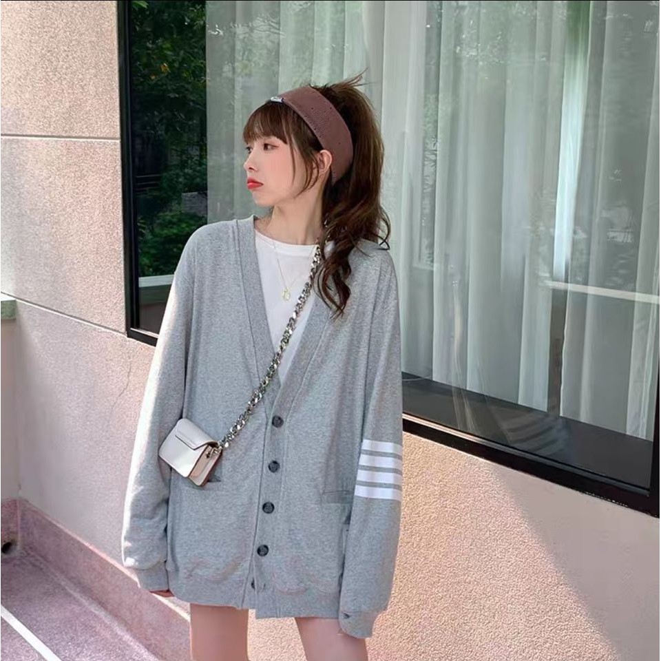 [Mã FAGREEN1505 giảm 10% tối đa 30K đơn 99K] ÁO KHOÁC CARDIGAN LINE