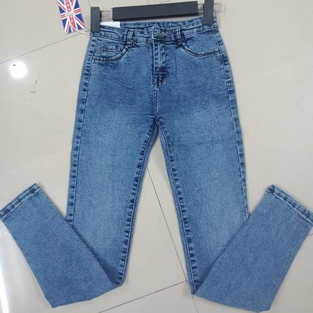 quần jeans trơn